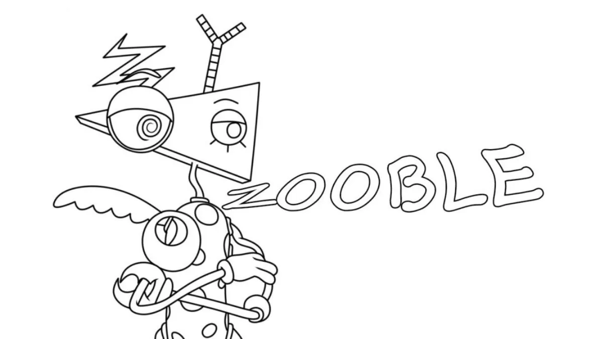 coloriage Zooble en ligne pour enfant