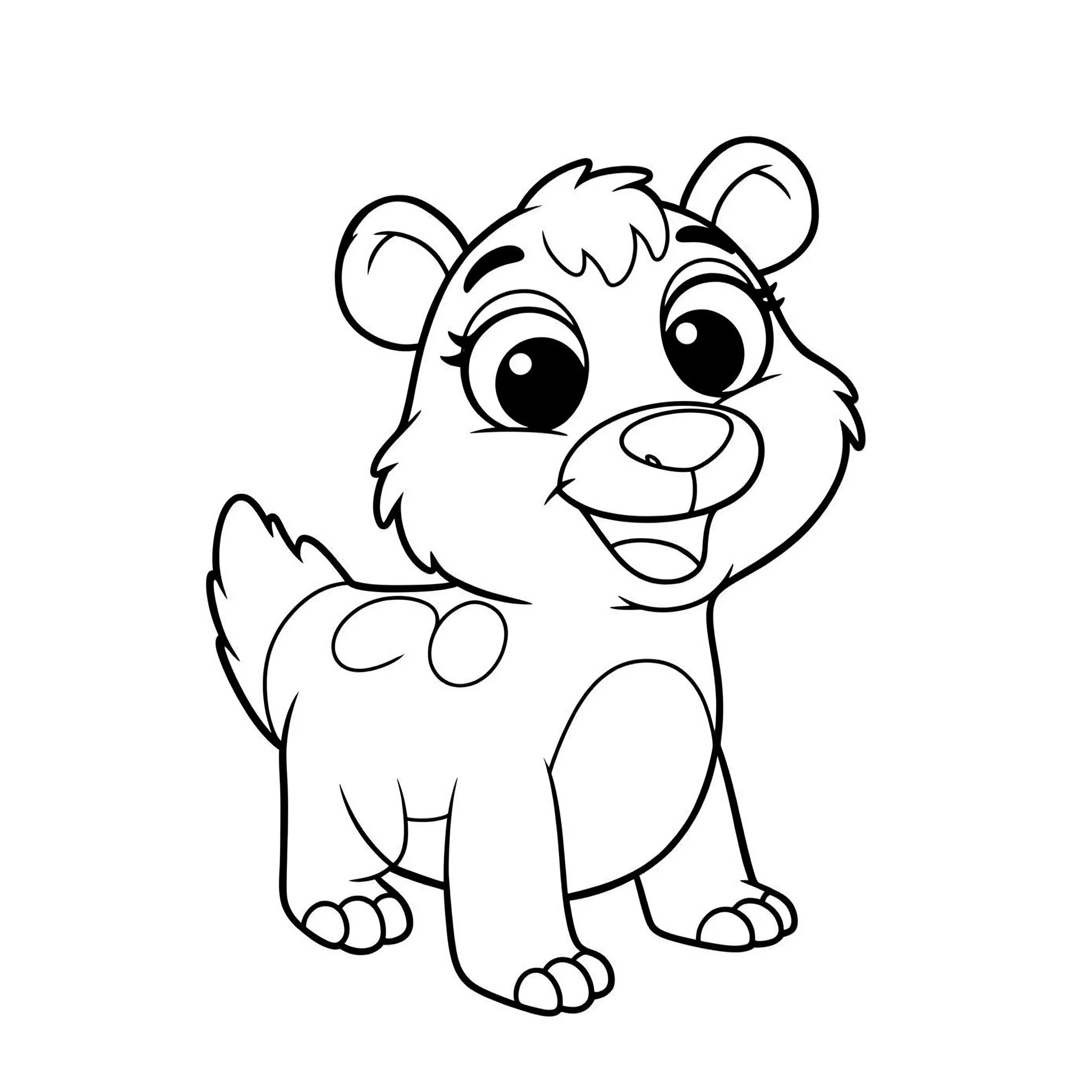 coloriage Zooble souriant a colorier en ligne gratuitement