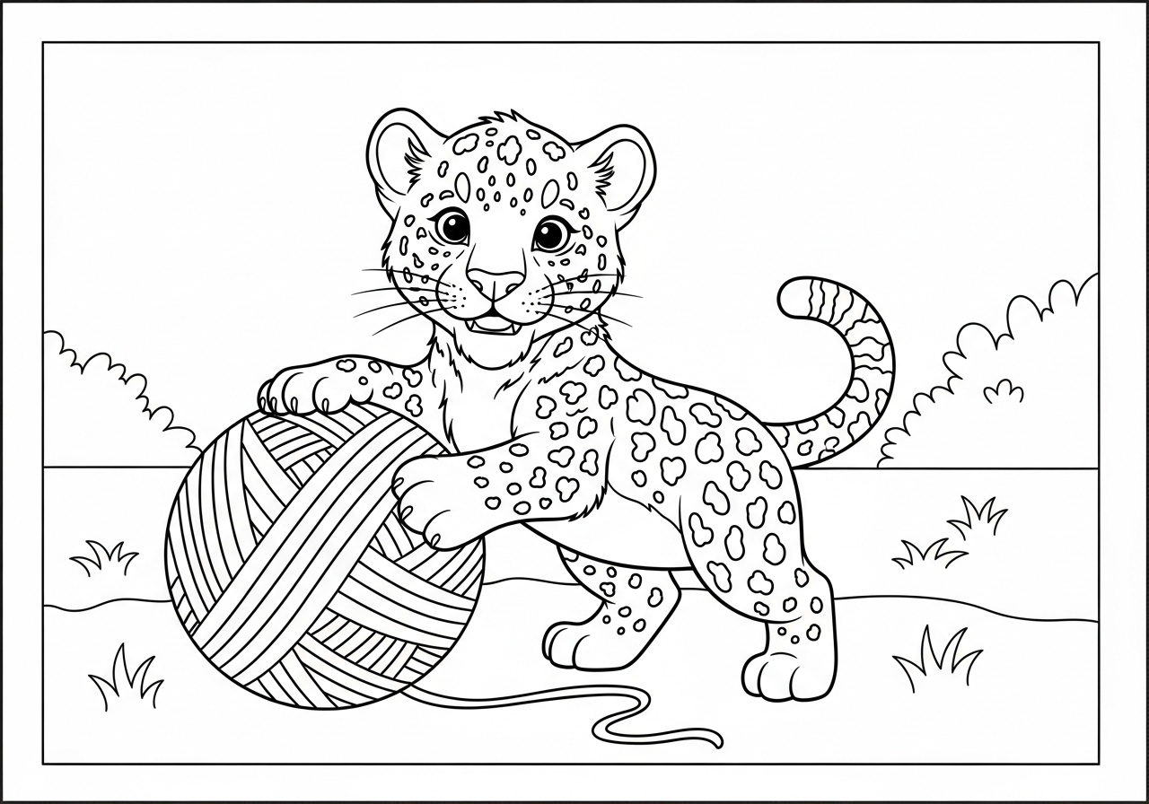 coloriage Leopard updated et dessins