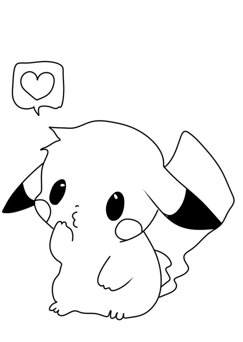 coloriage Animaux Kawaii a colorier en ligne gratuitement