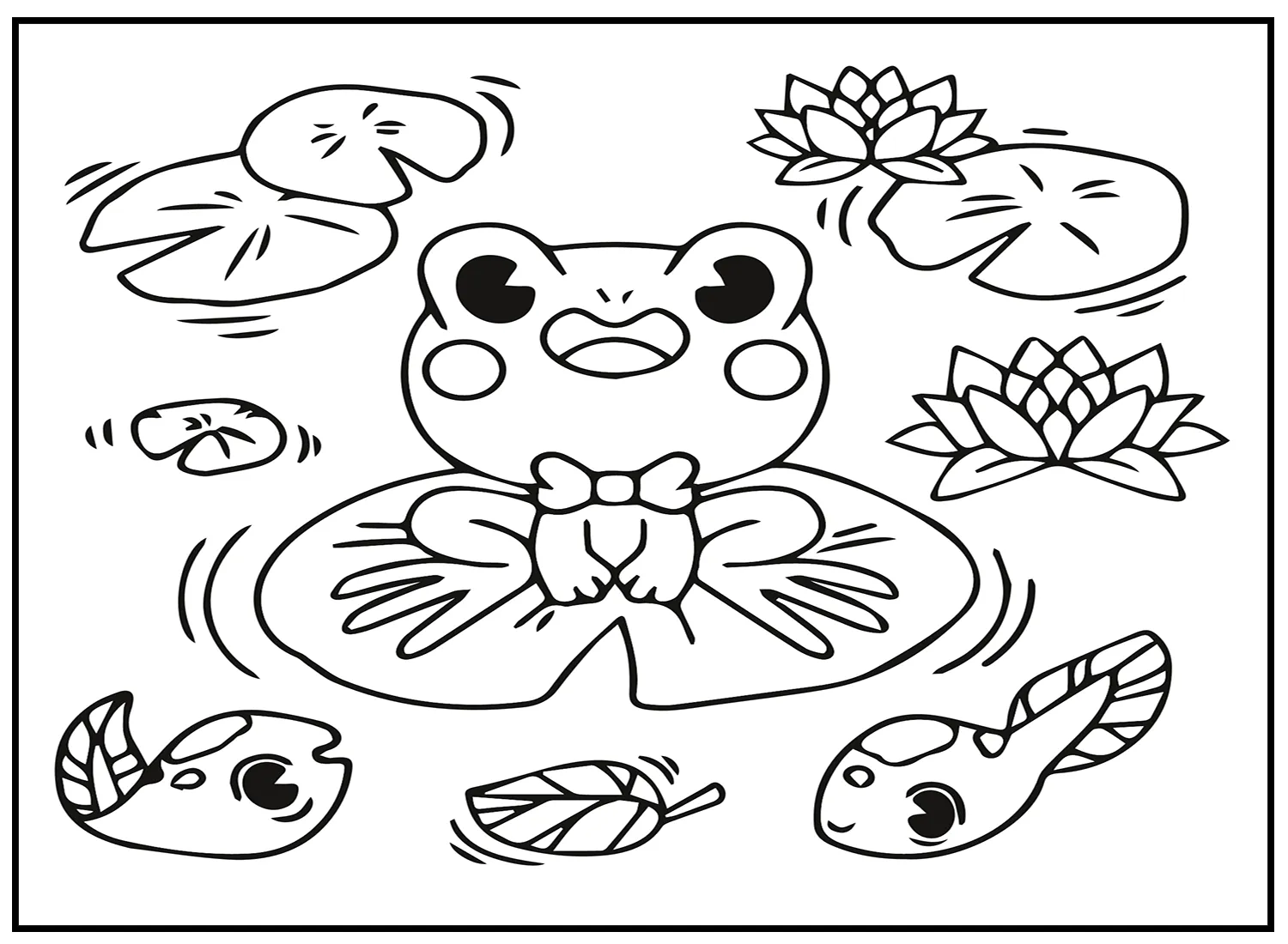 télécharger coloriage Animaux Kawaii gratuit 2