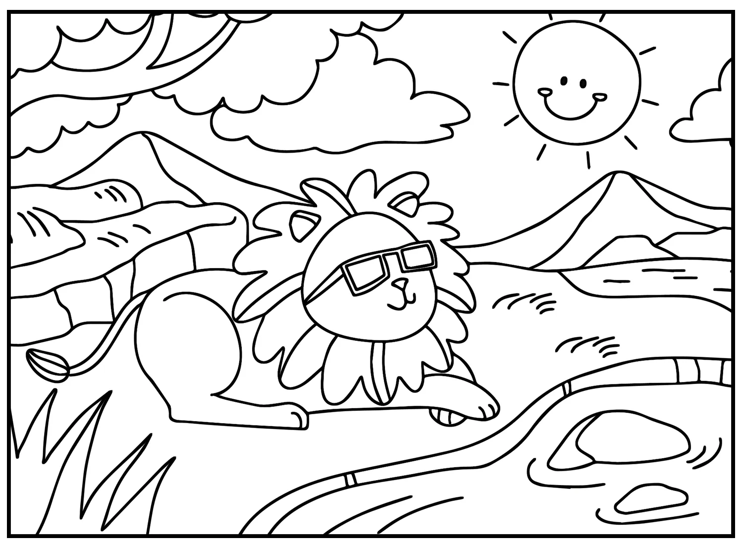 coloriage Animaux Kawaii à imprimer gratuitement