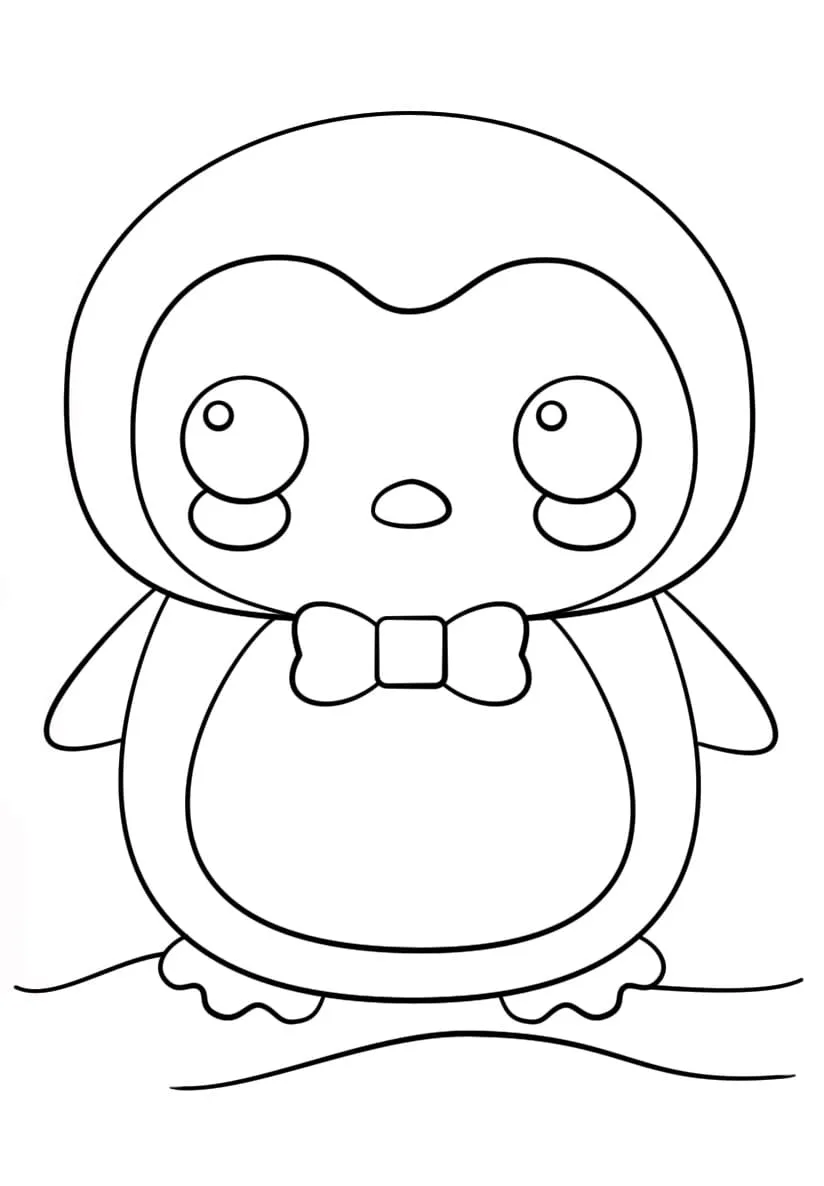 coloriage Animaux Kawaii à imprimer pour enfant de 8 ans 1