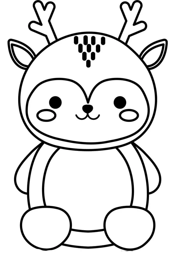 coloriage Animaux Kawaii gratuit pour enfants