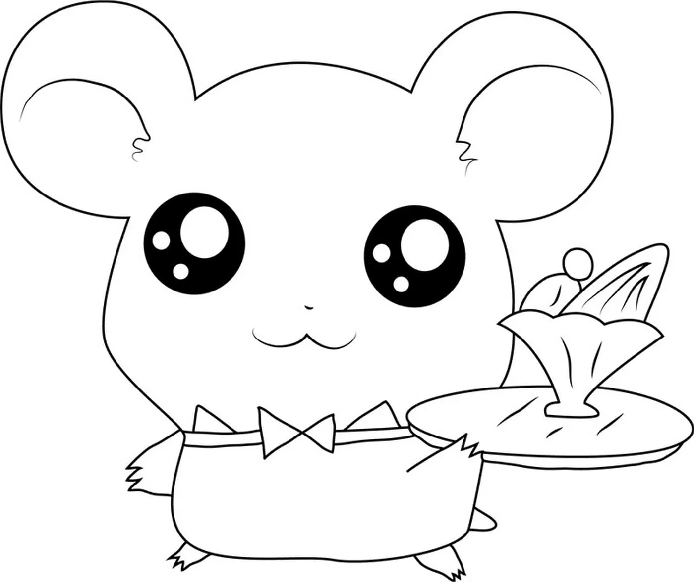 coloriage Animaux Kawaii gratuit a imprimer