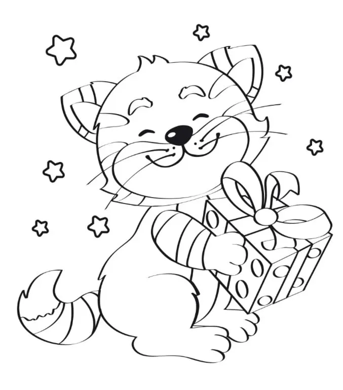 coloriage Chat pour enfant de 5 ans