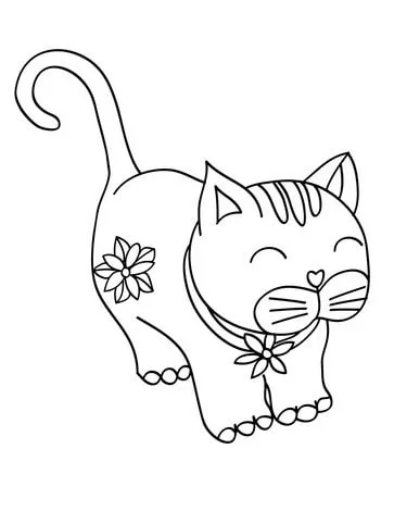 coloriage Chat et dessin a imprimer 3