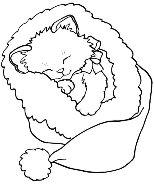 coloriage Chat pour enfant 1