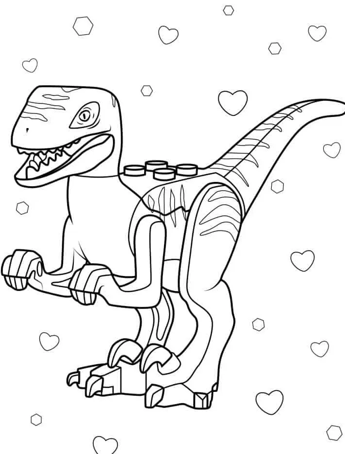 image de coloriage Dinosaures pour enfant