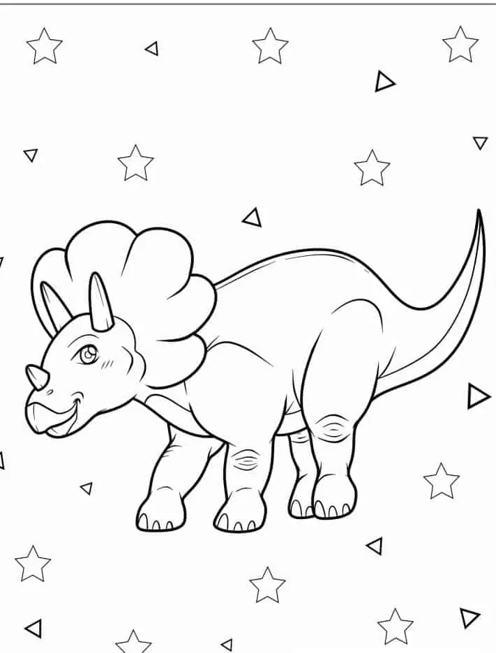 coloriage Dinosaures pour enfant à imprimer