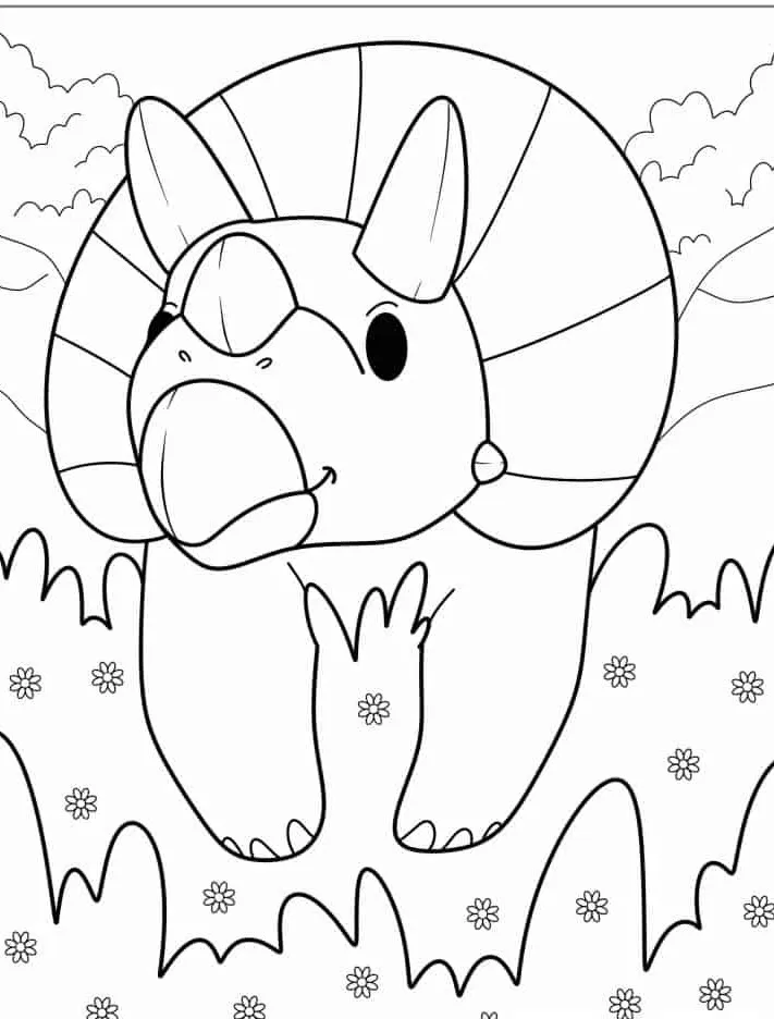 coloriage Dinosaures a colorier en ligne gratuitement