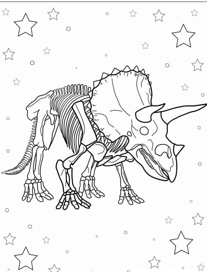 coloriage Dinosaures a imprimer pour enfant de 4 ans