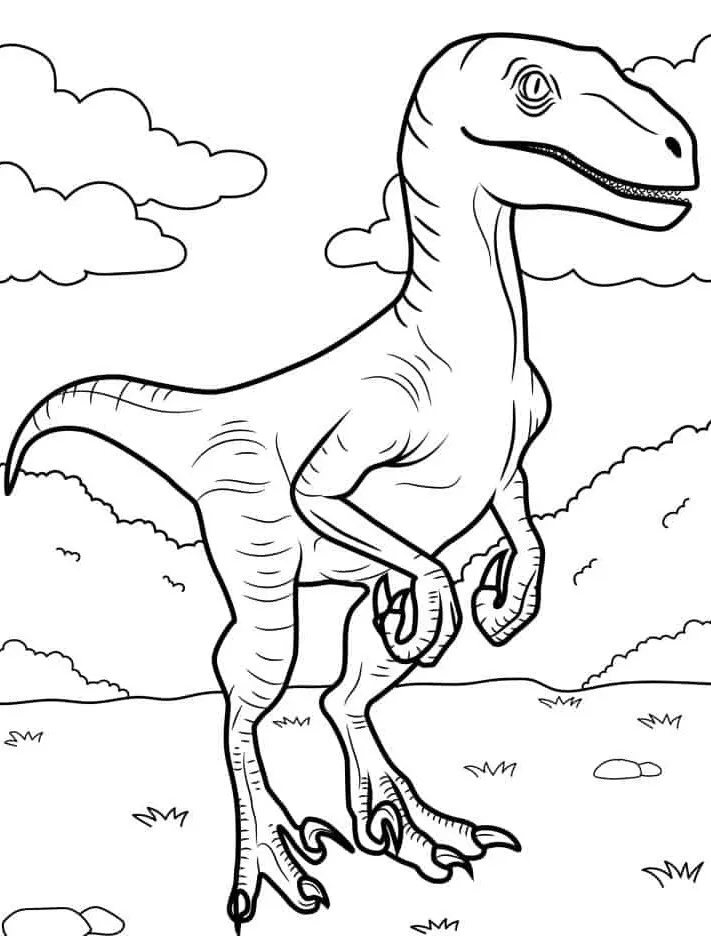 coloriage Dinosaures pour enfant gratuit