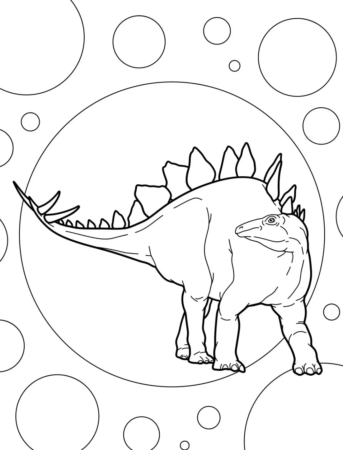 coloriage Dinosaures a dessiner en ligne 1