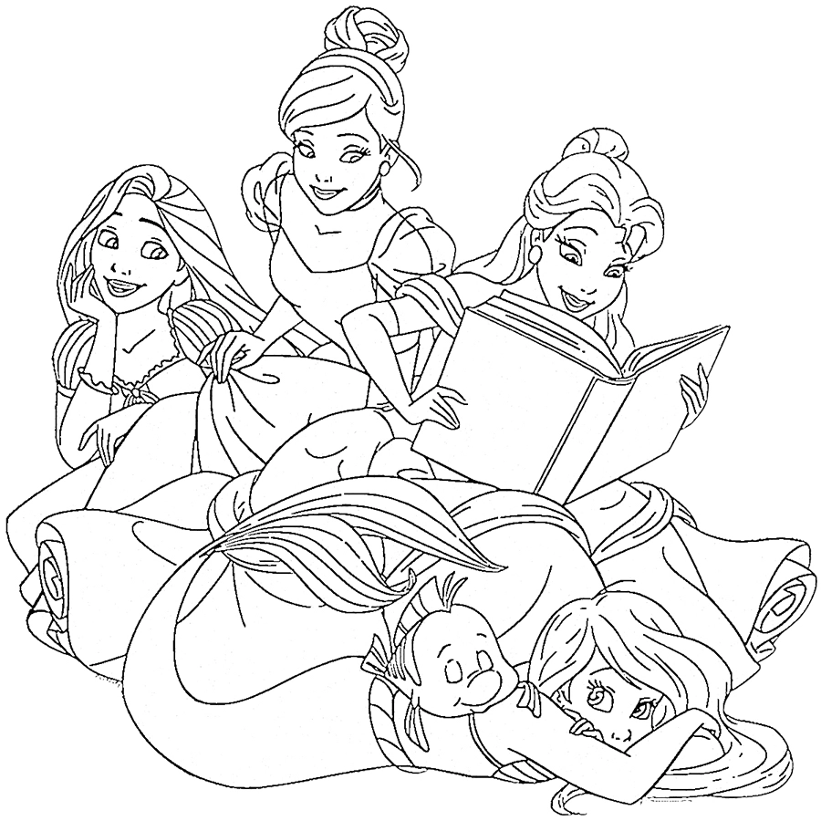 94+ Disney para colorear En línea: simple, gratis y divertido