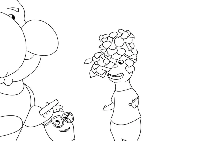 coloriage Elemental pour enfant a imprimer gratuit