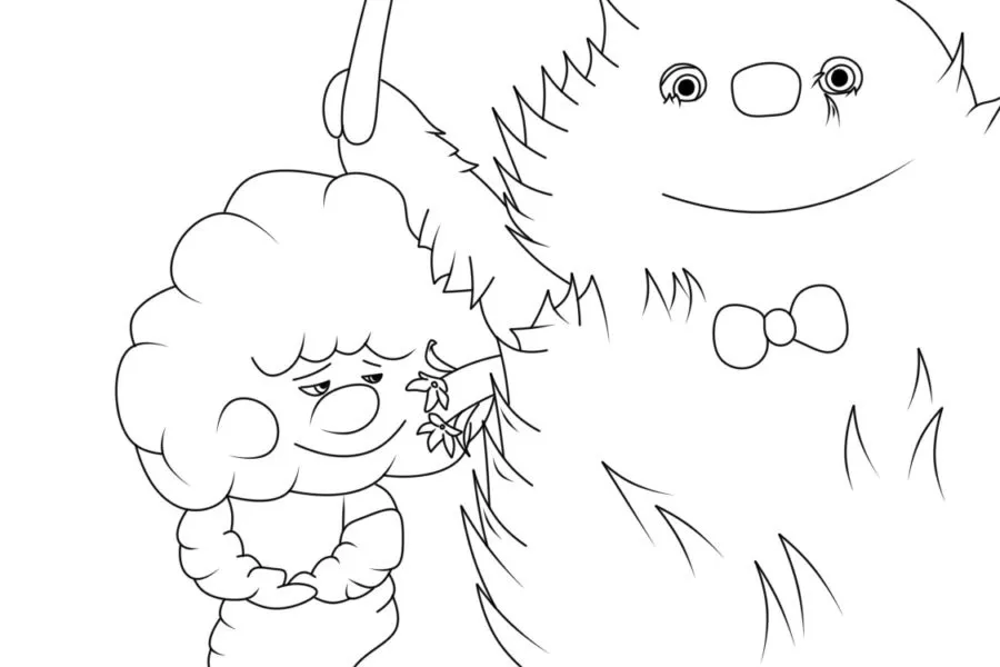 imprimer coloriage Elemental pour enfant