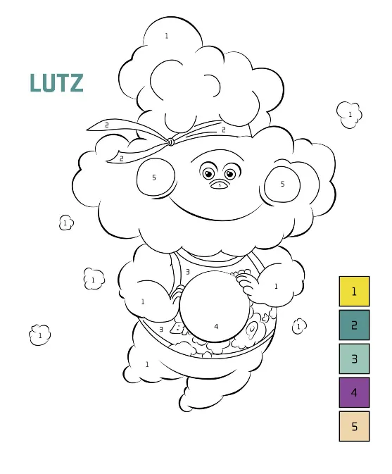 coloriage Elemental d'enfant a imprimer 1