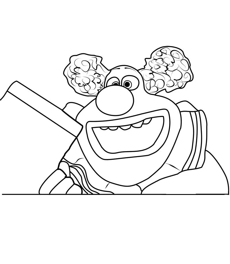 coloriage Inside Out à imprimer pour enfant de 3 ans 3