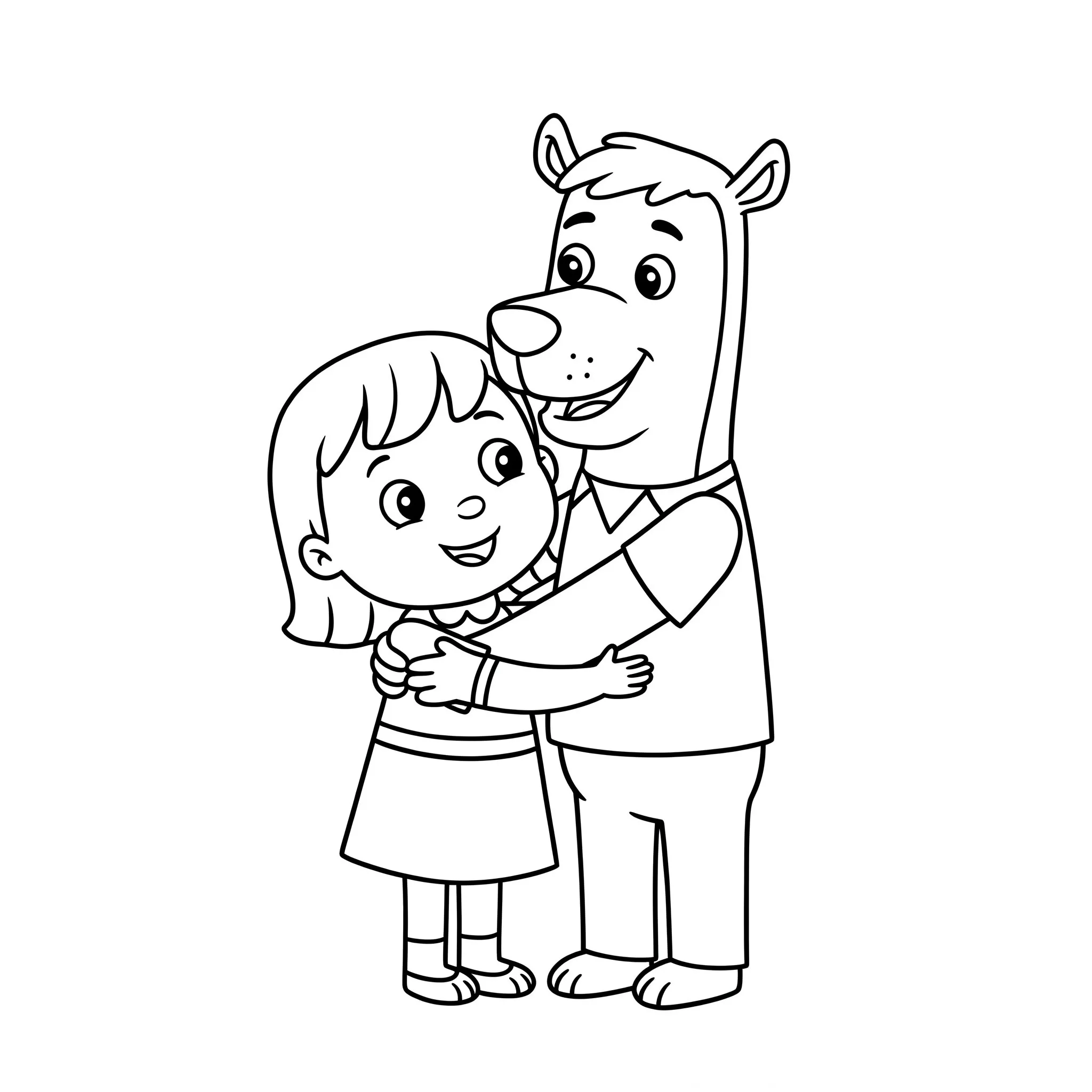 coloriage Maman (Chilli à imprimer pdf