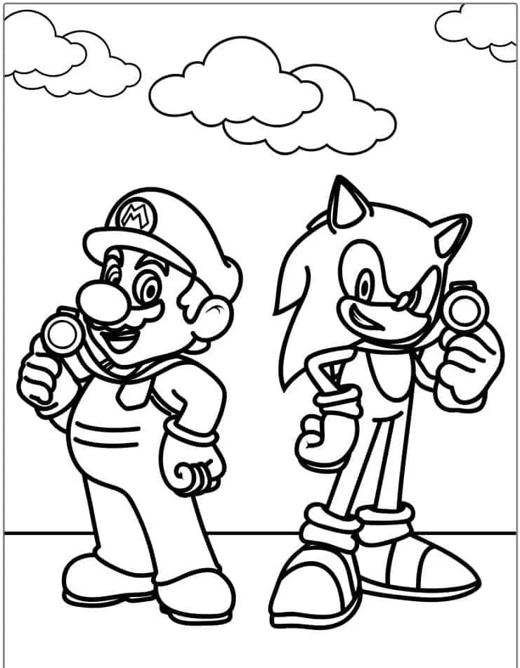 48+ Coloriage Mario PDF gratuit: Dessins pour Tous les Fans!