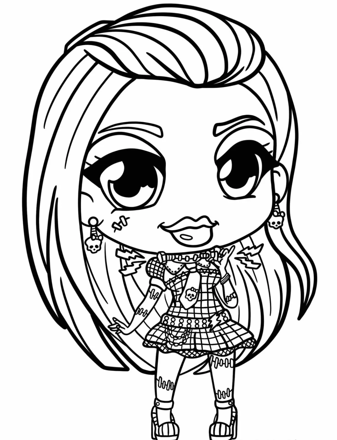 coloriage Monster High a colorier en ligne gratuitement