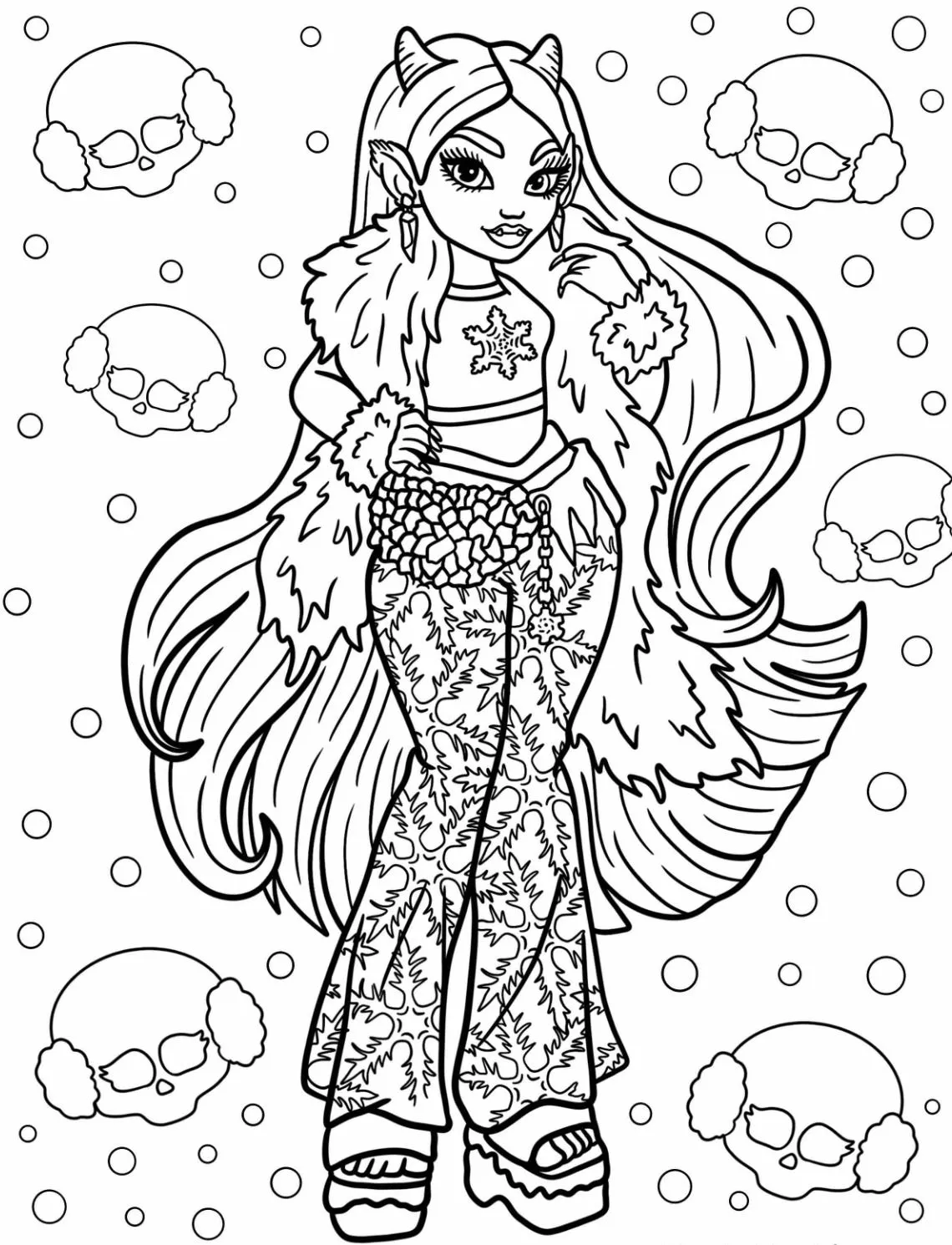 coloriage Monster High et dessins 1