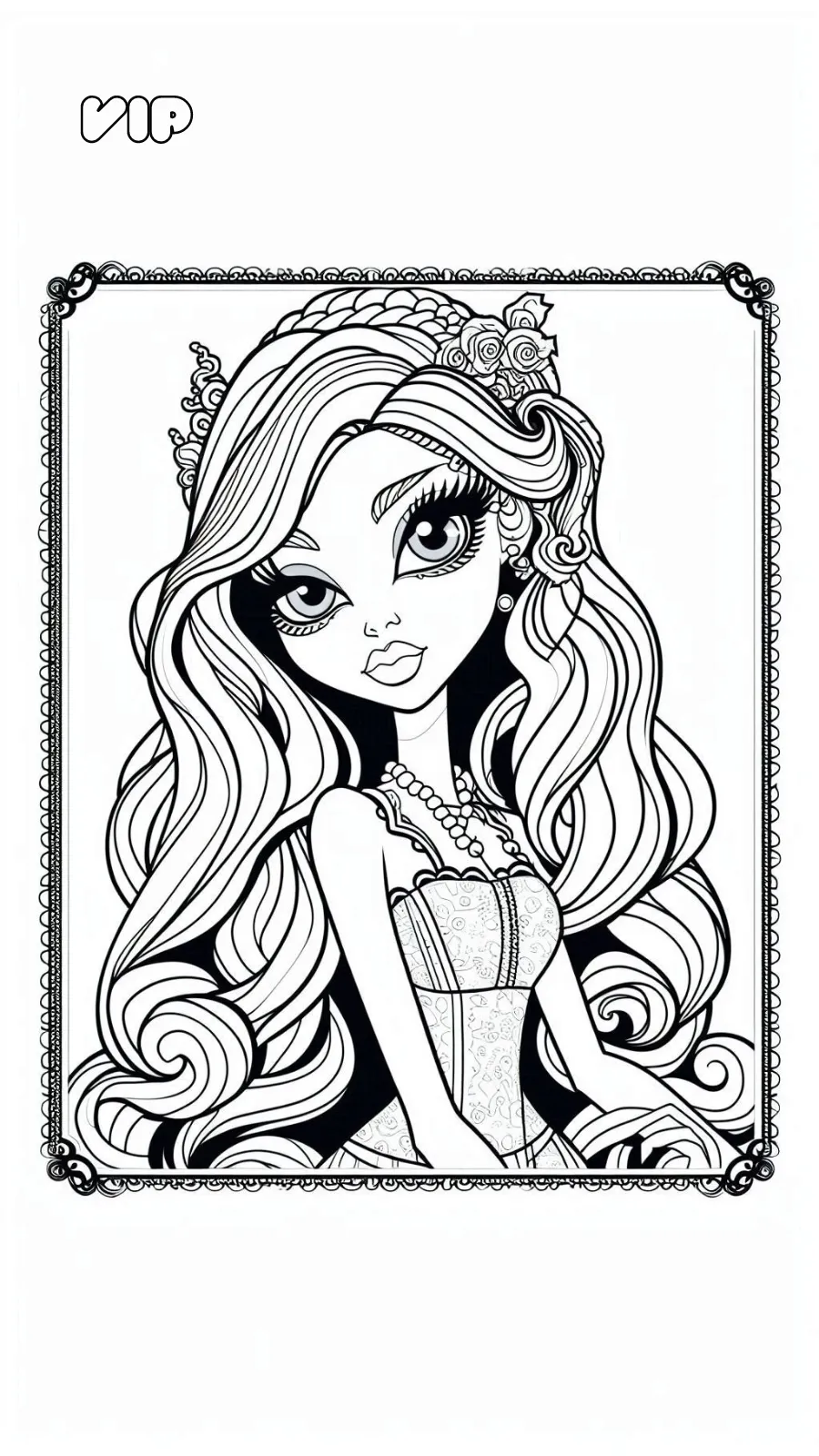 coloriage Monster High a dessiner et imprimer