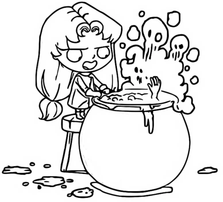 coloriage Mortelle Adele à imprimer pdf gratuit