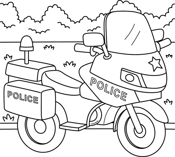 coloriage Moto à imprimer pdf