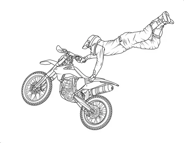 coloriage Moto et apprentissage 2