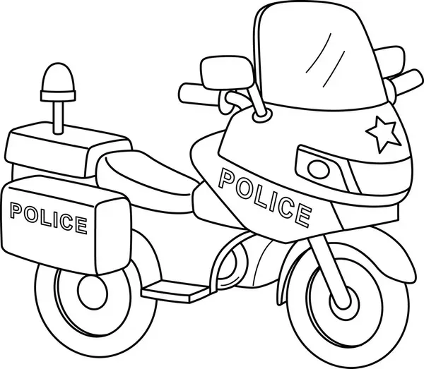 coloriage Moto et apprentissage 1