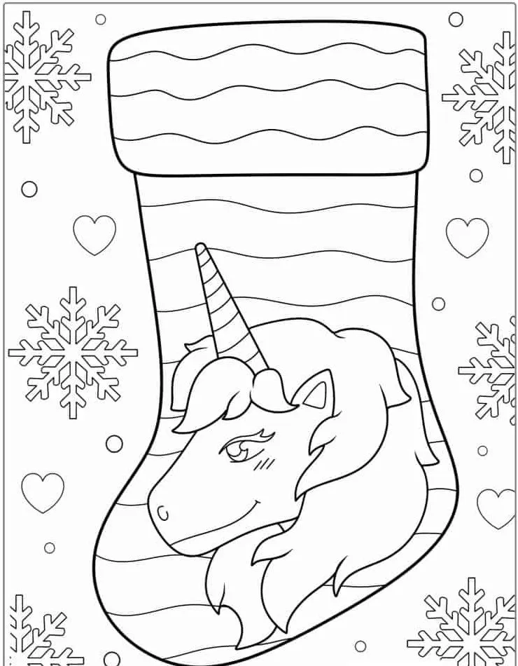 coloriage Noël à imprimer pdf gratuit 1