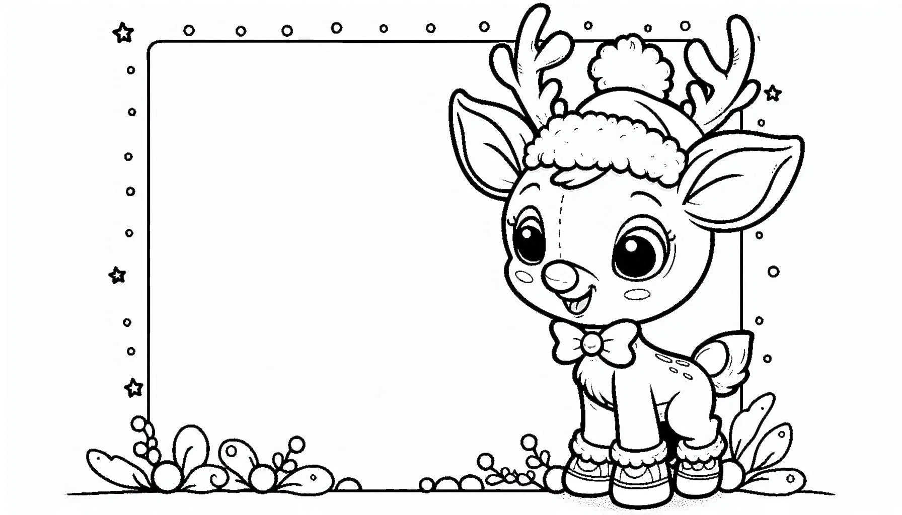 coloriage Noël de pour enfants