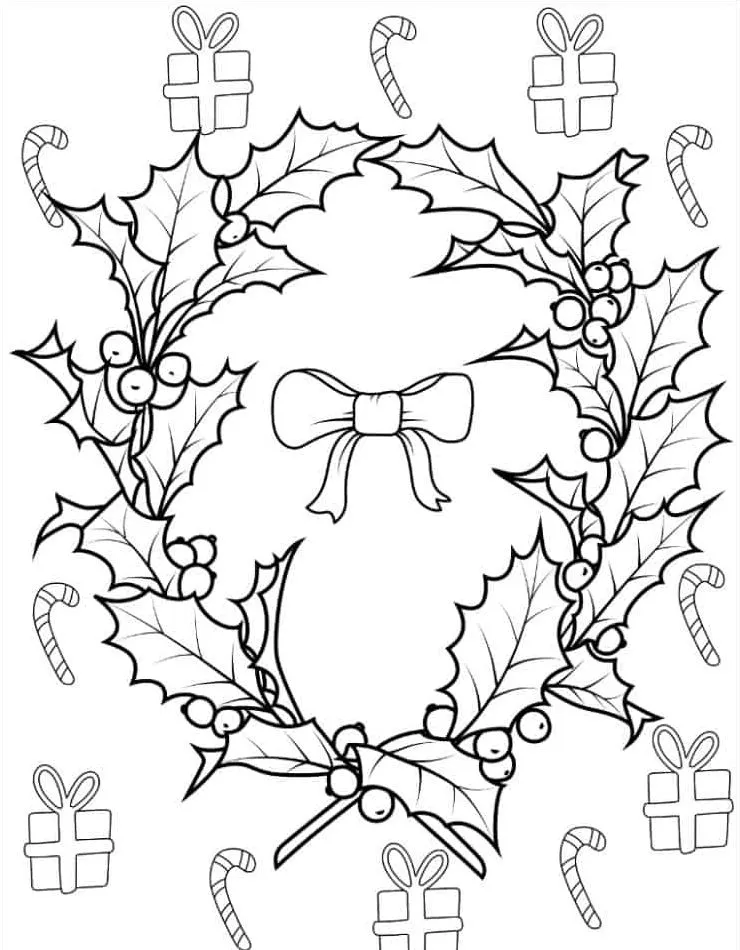 coloriage Noël à imprimer pdf gratuit 2