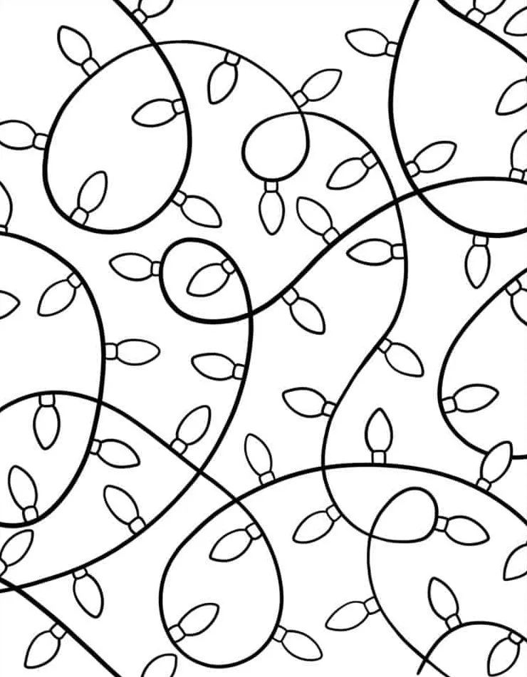 coloriage Noël pour enfant de à imprimer 1