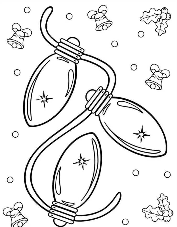 coloriage Noël en ligne pour enfant