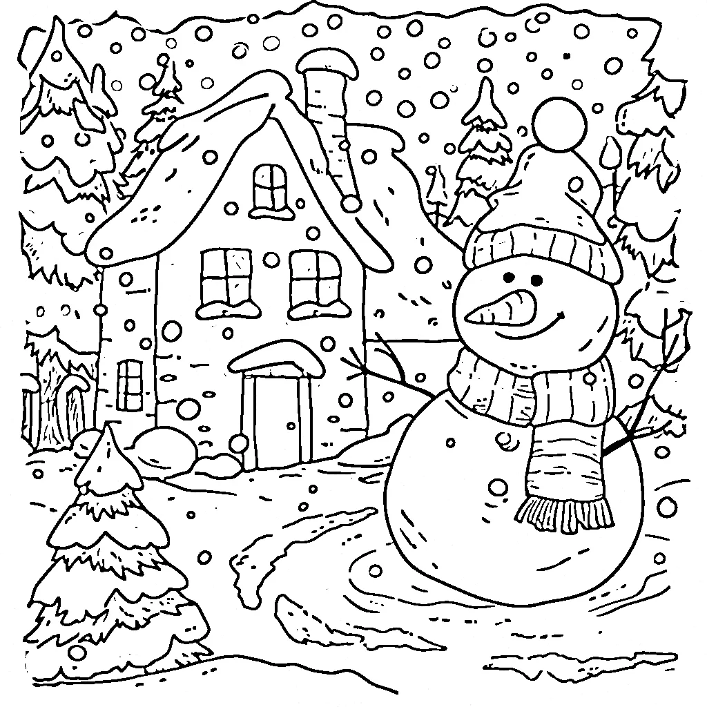 60+ Navidad para colorear gratuitas para imprimir y disfrutar