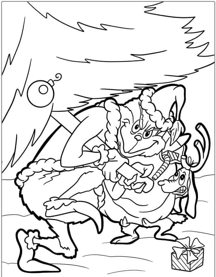 imprimer coloriage Noël