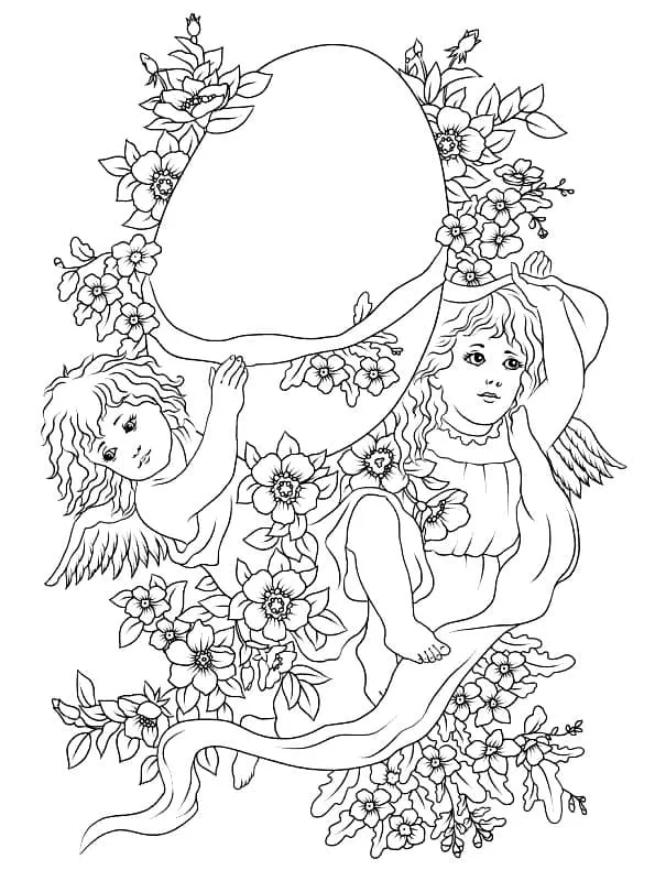 coloriage Pâques à imprimer pour enfant de 8 ans