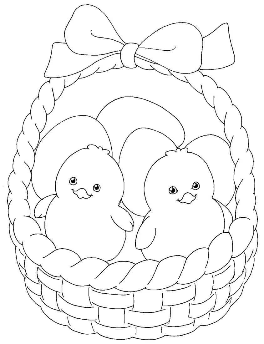 coloriage Pâques en ligne