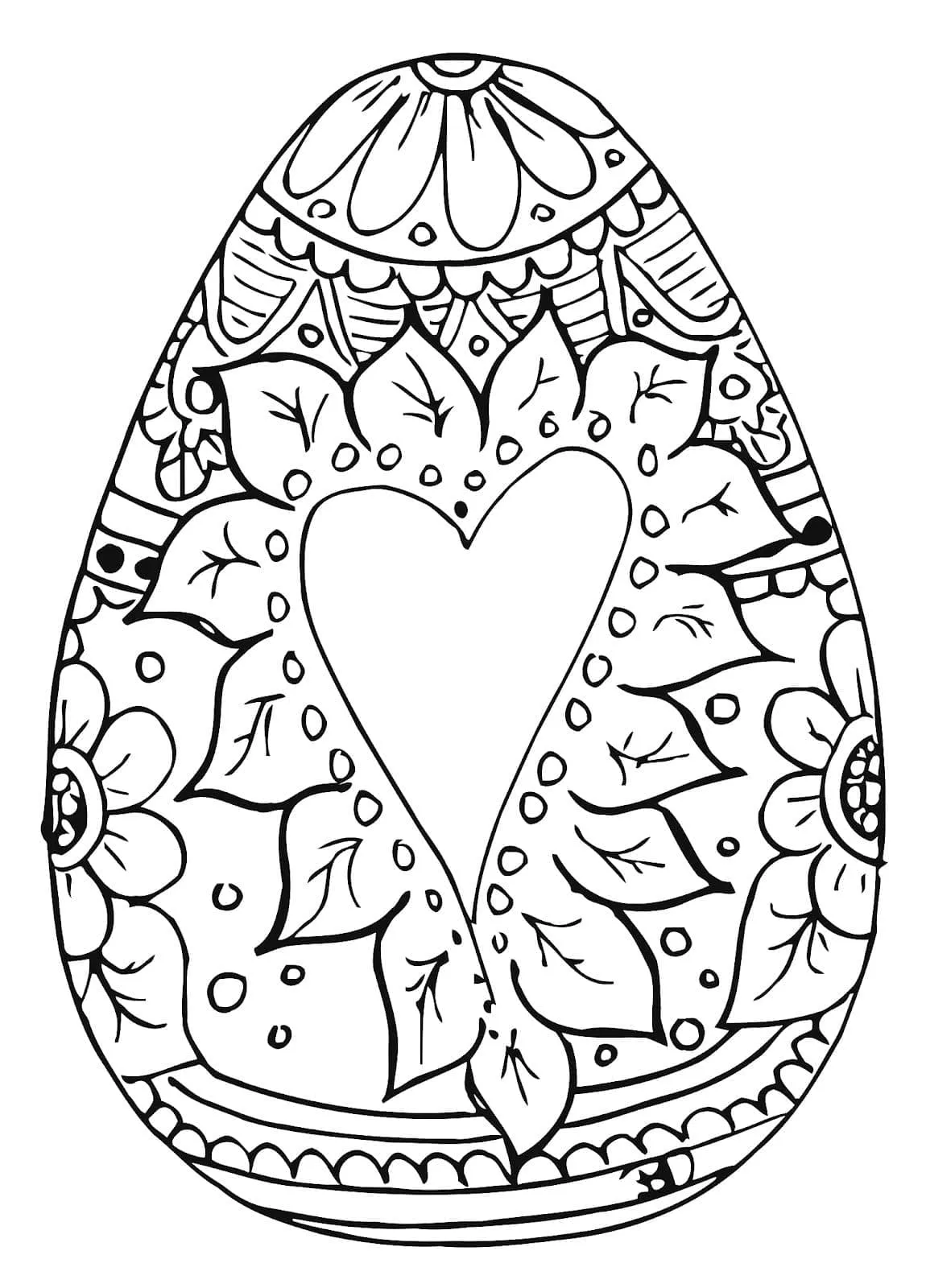 coloriage Pâques à imprimer pour enfant de 9 ans