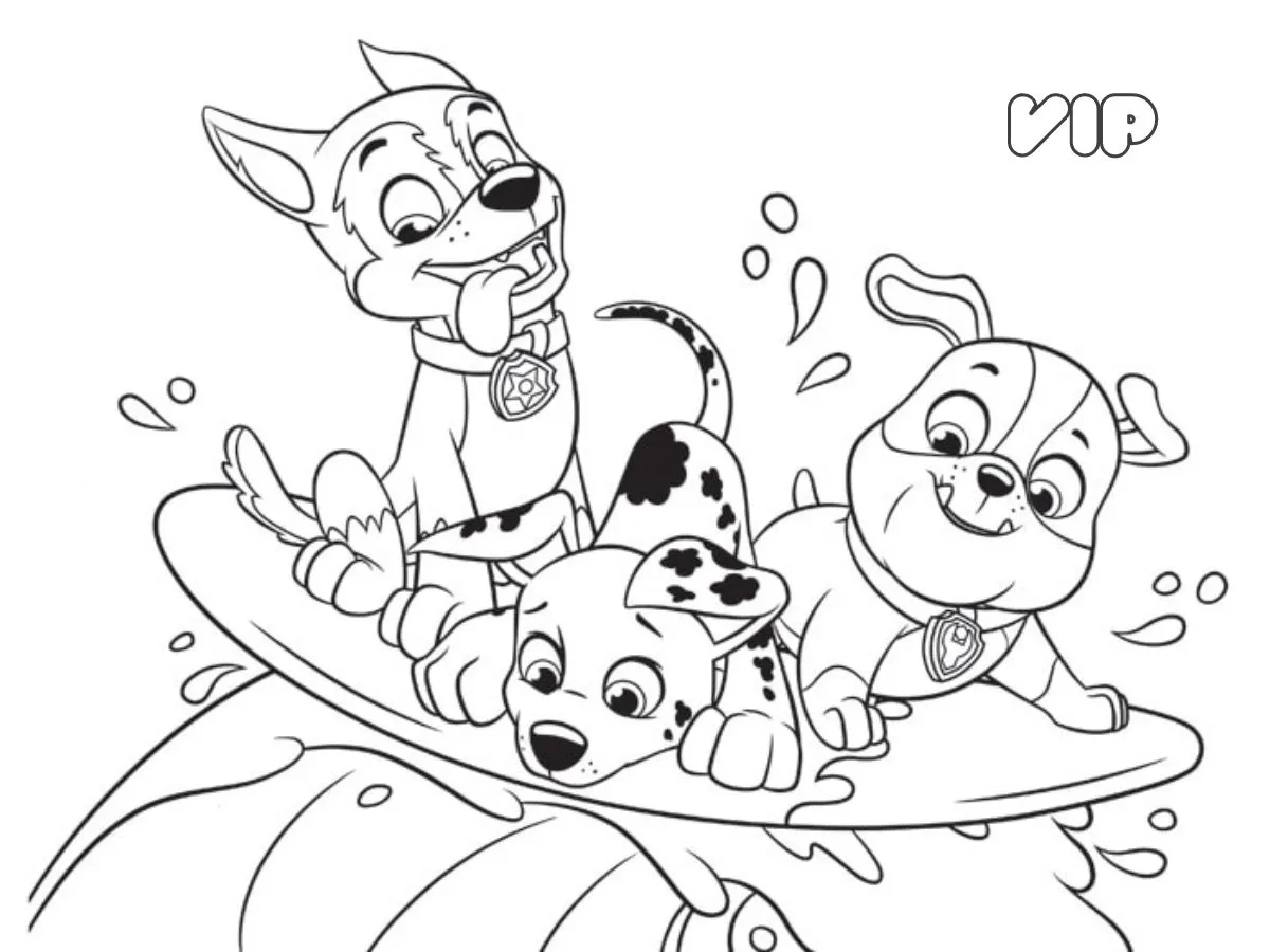 coloriage Pat Patrouille à imprimer pdf gratuit