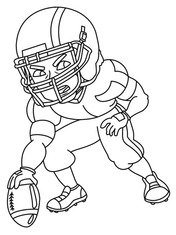 télécharger coloriage Rugby gratuit