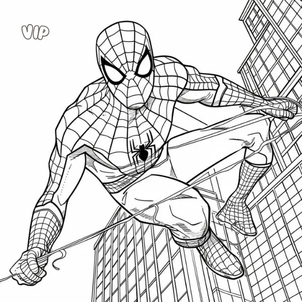 72+ Spiderman para colorear para imprimir: una colección gratuita