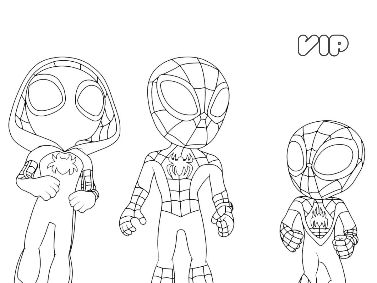 coloriage Spider Man a telecharger