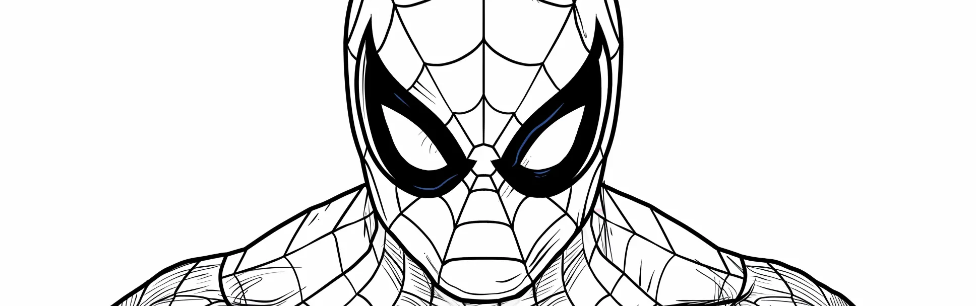 image pour coloriage Spider Man enfant 1