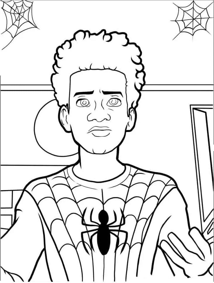 coloriage Spider Man pour enfant gratuit 1