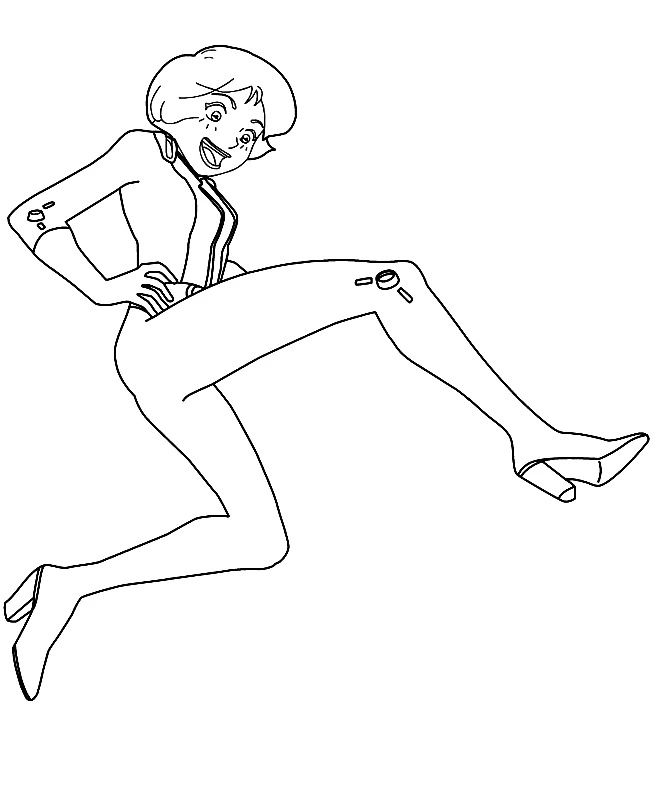 coloriage Totally Spies a dessiner en ligne