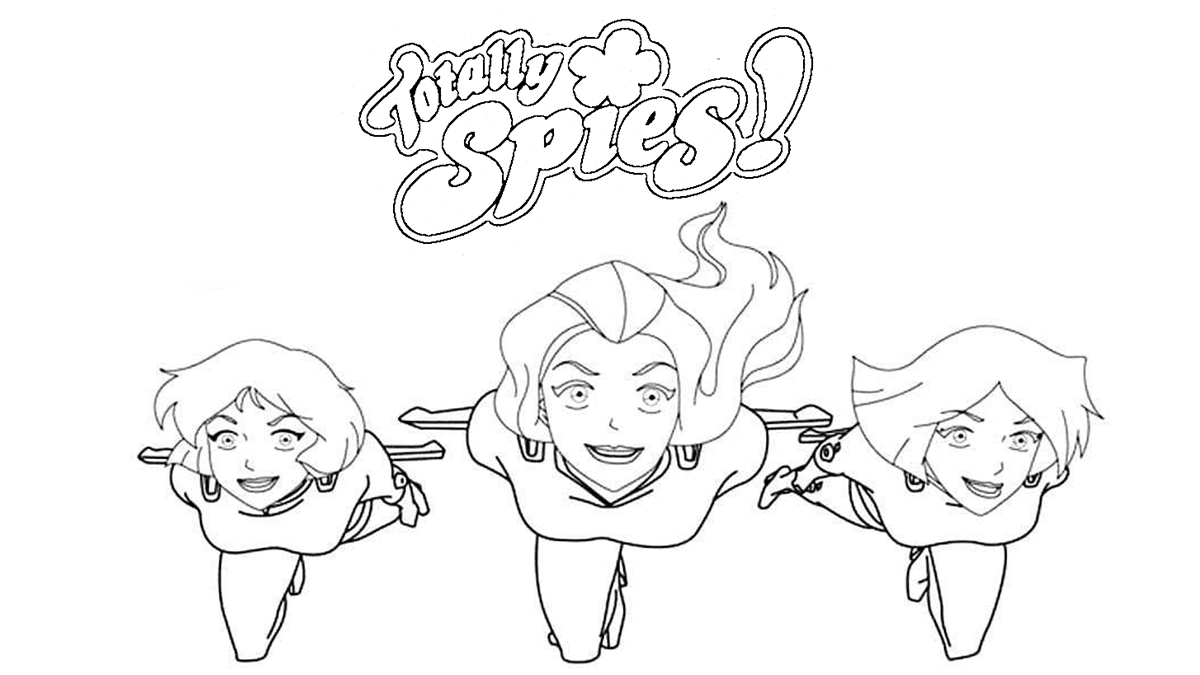 coloriage Totally Spies et dessins